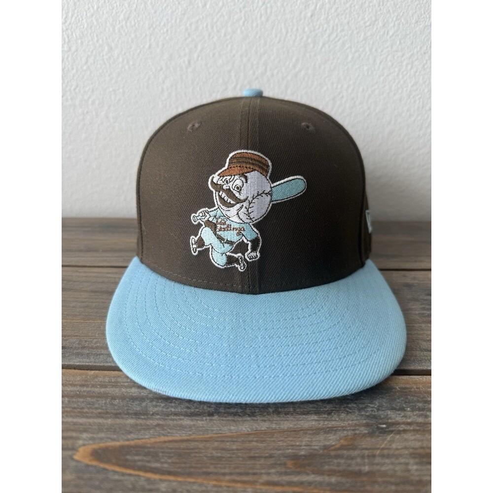 NEW ERA Mr Red 59FIFTY CINCINATTI REDS 150 Yr FITTED HAT SIZE 7 1/2 MUDDY WATERS